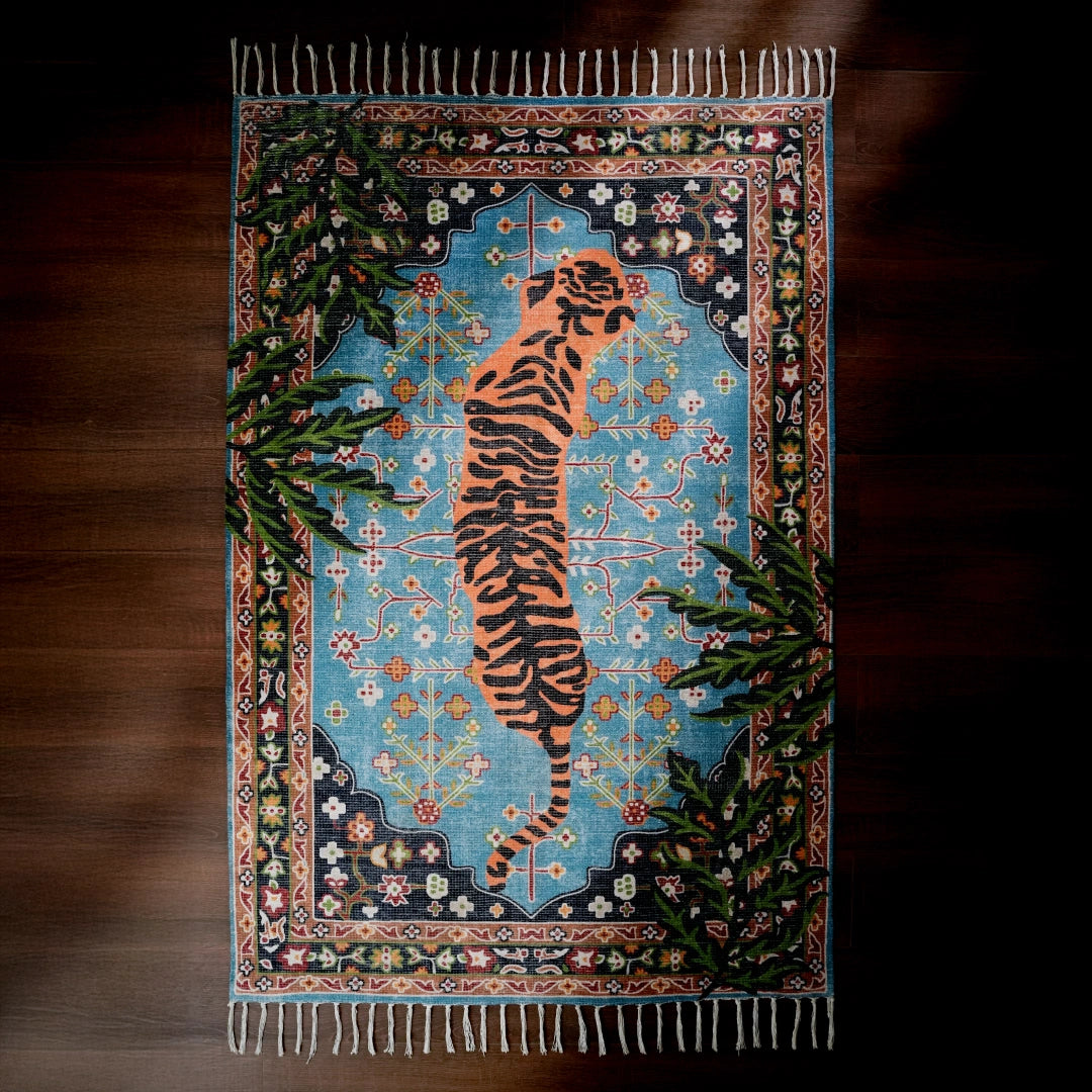 Imperial Tiger Chenille Area Rug
