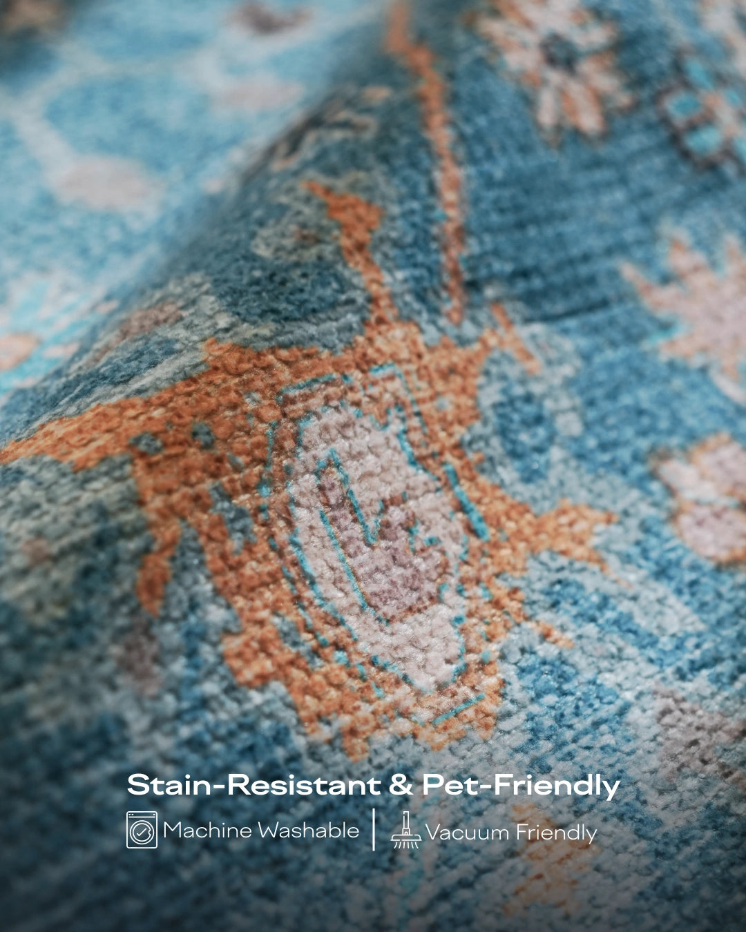 Aqua Garden Area Rug