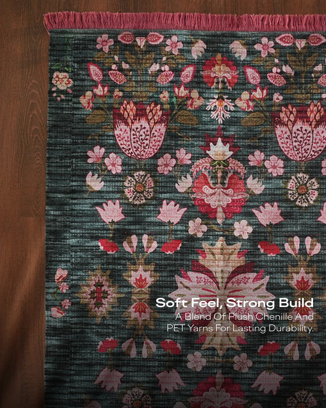 Rosette Garden Area Rug