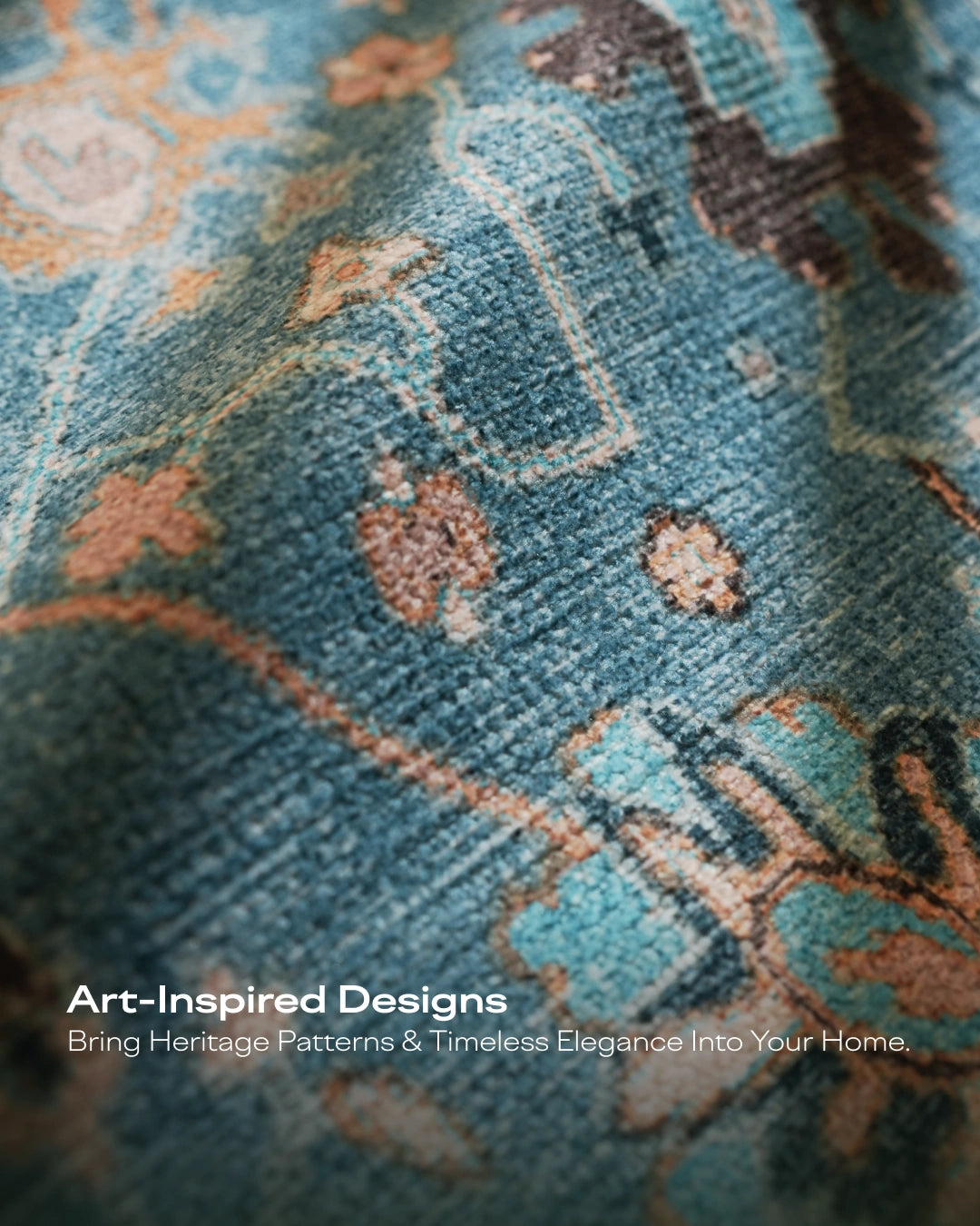 Aqua Garden Area Rug