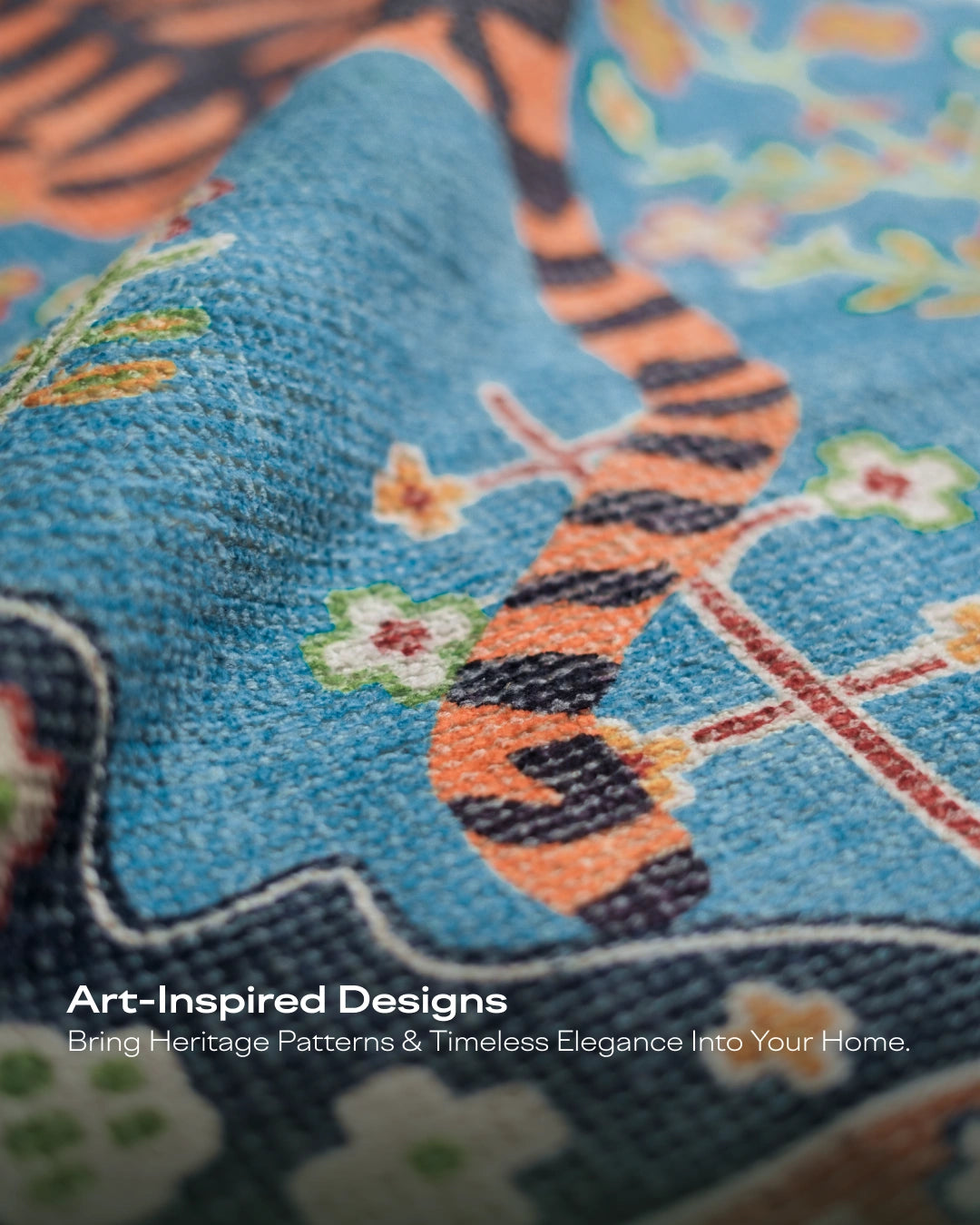 Imperial Tiger Chenille Area Rug