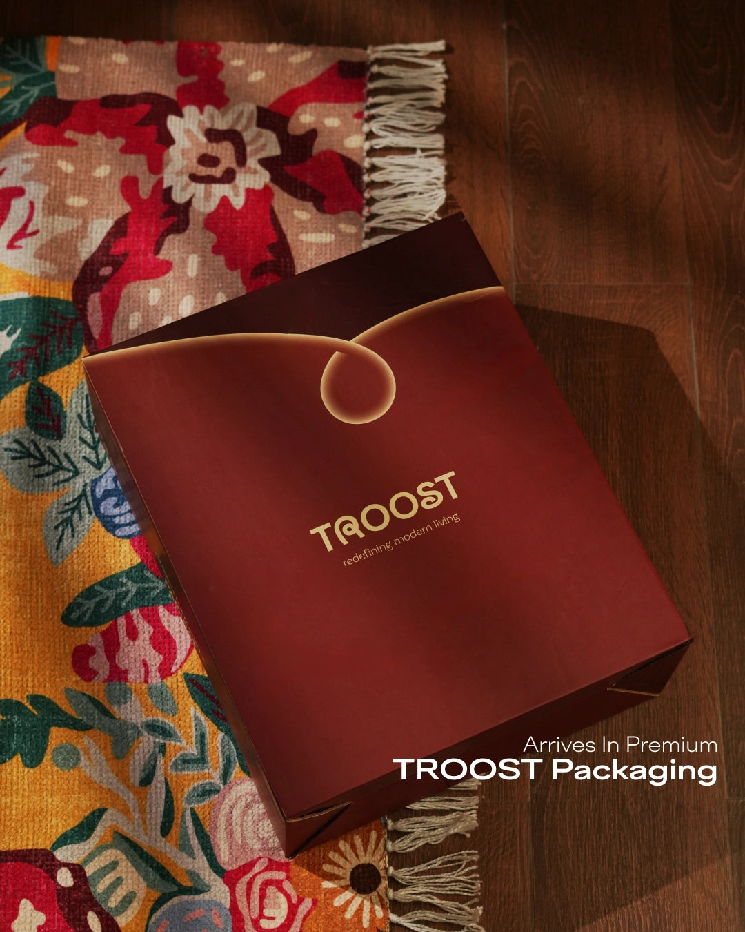 Marigold Floral Area Rug