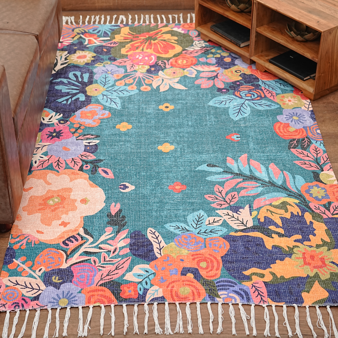 Heritage Floral Reverie Area Rug