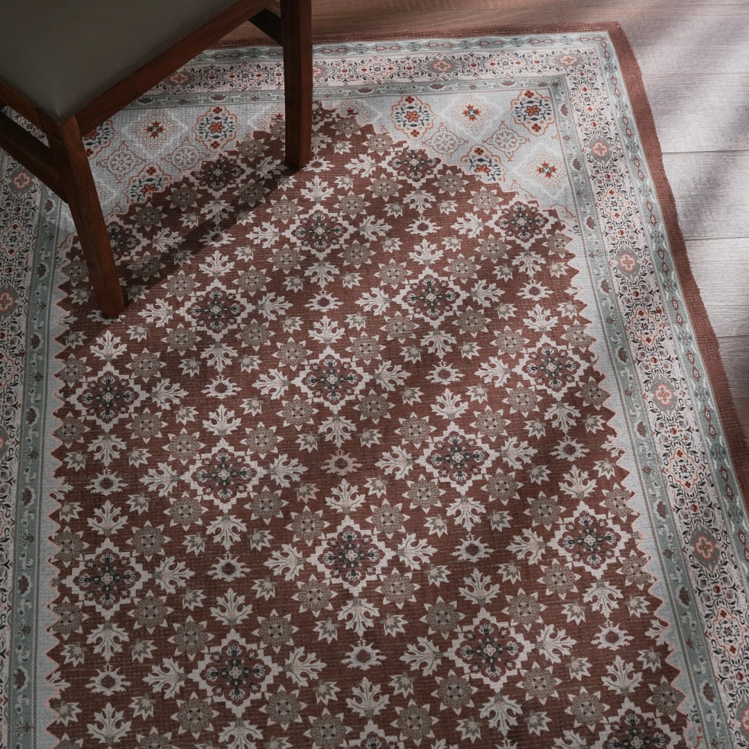 Amber Mosaic Area Rug