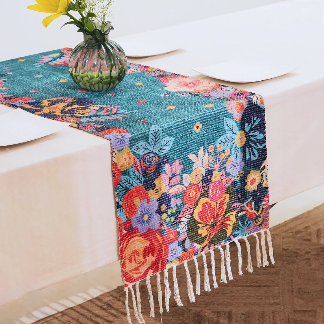 Heritage Floral Table Runner