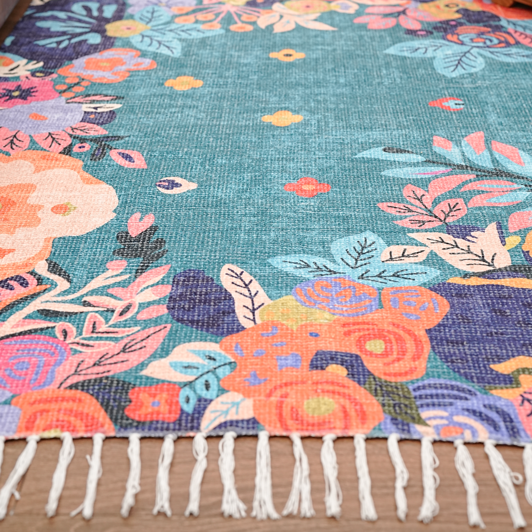 Heritage Floral Reverie Area Rug