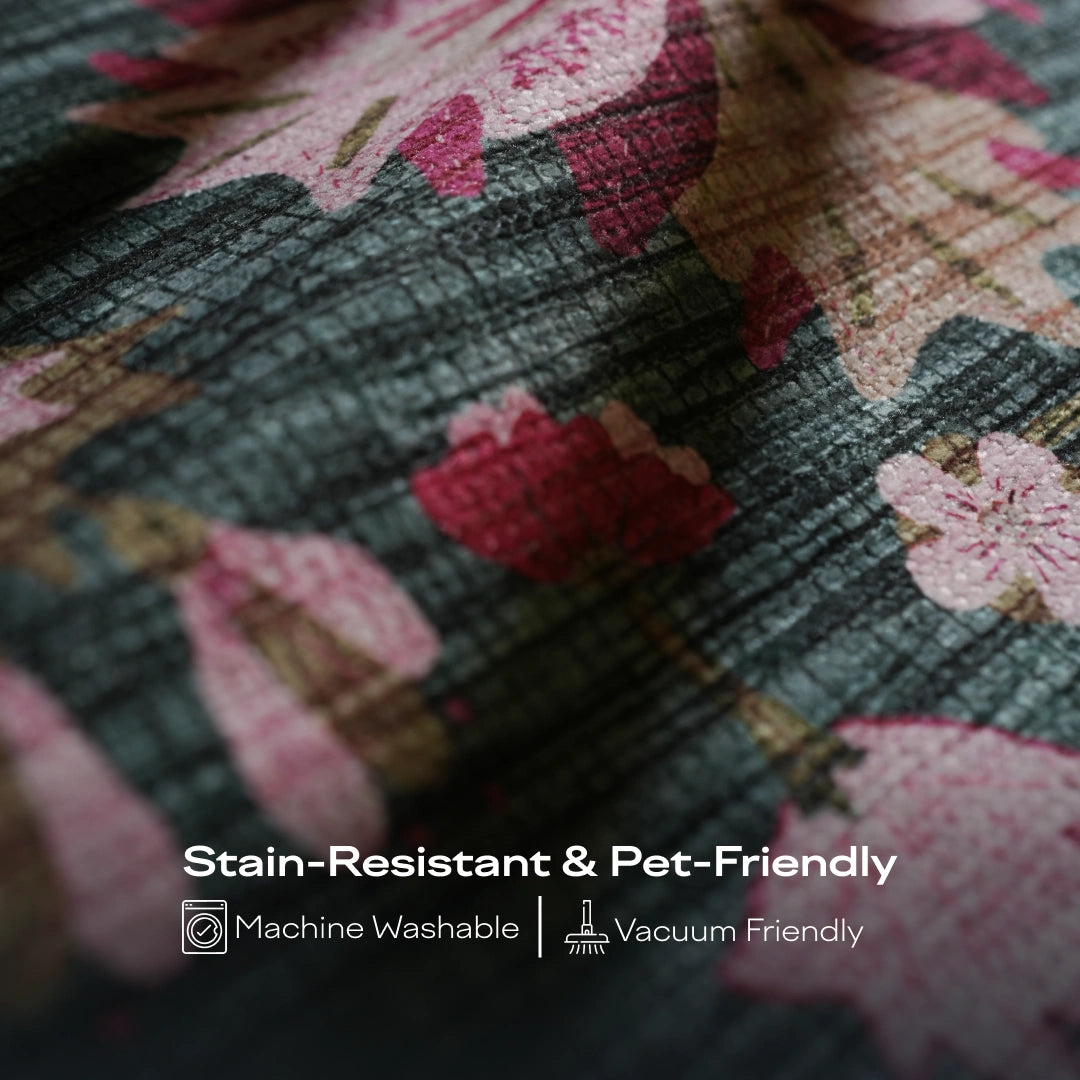 Rosette Garden Area Rug