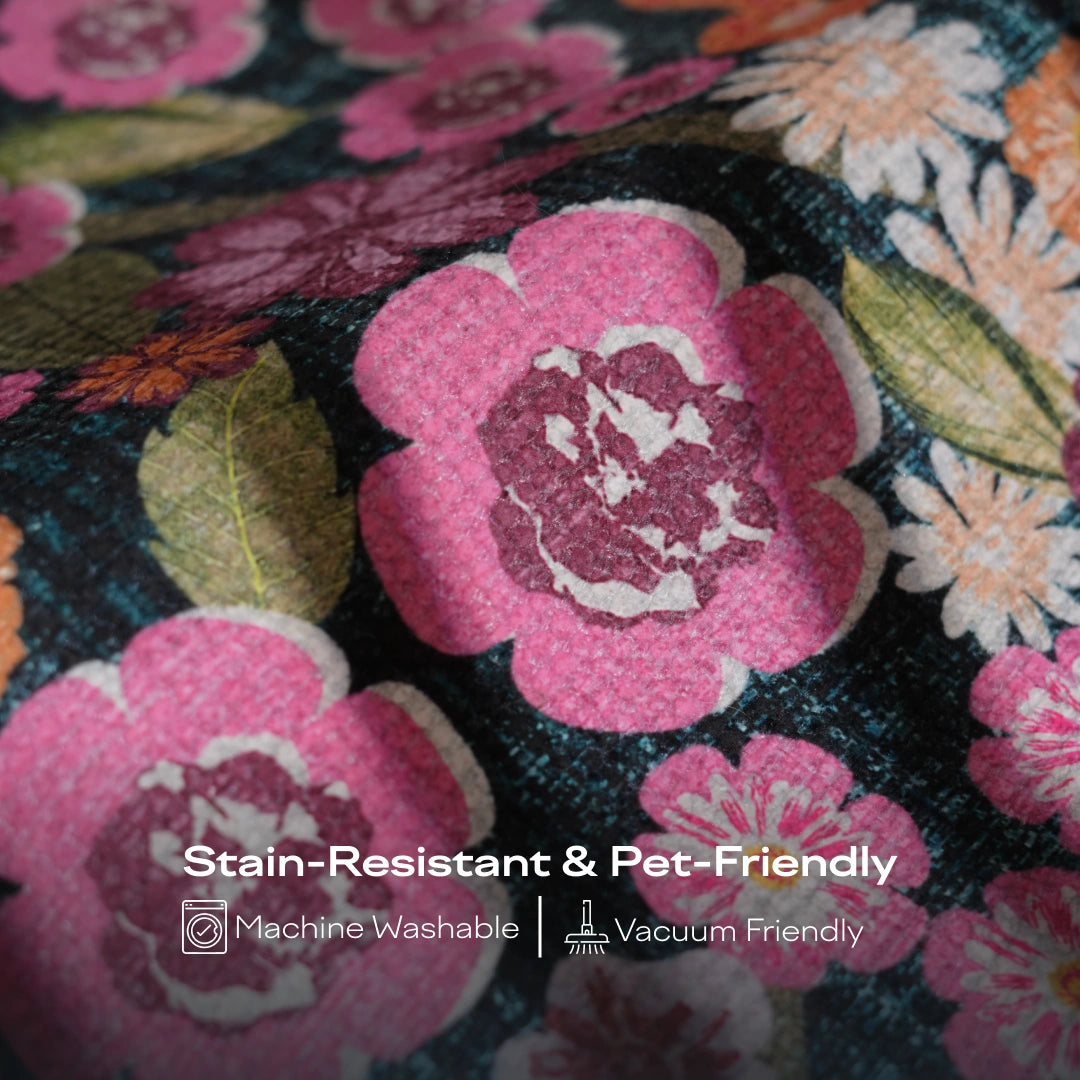 Midnight Spring Area Rug