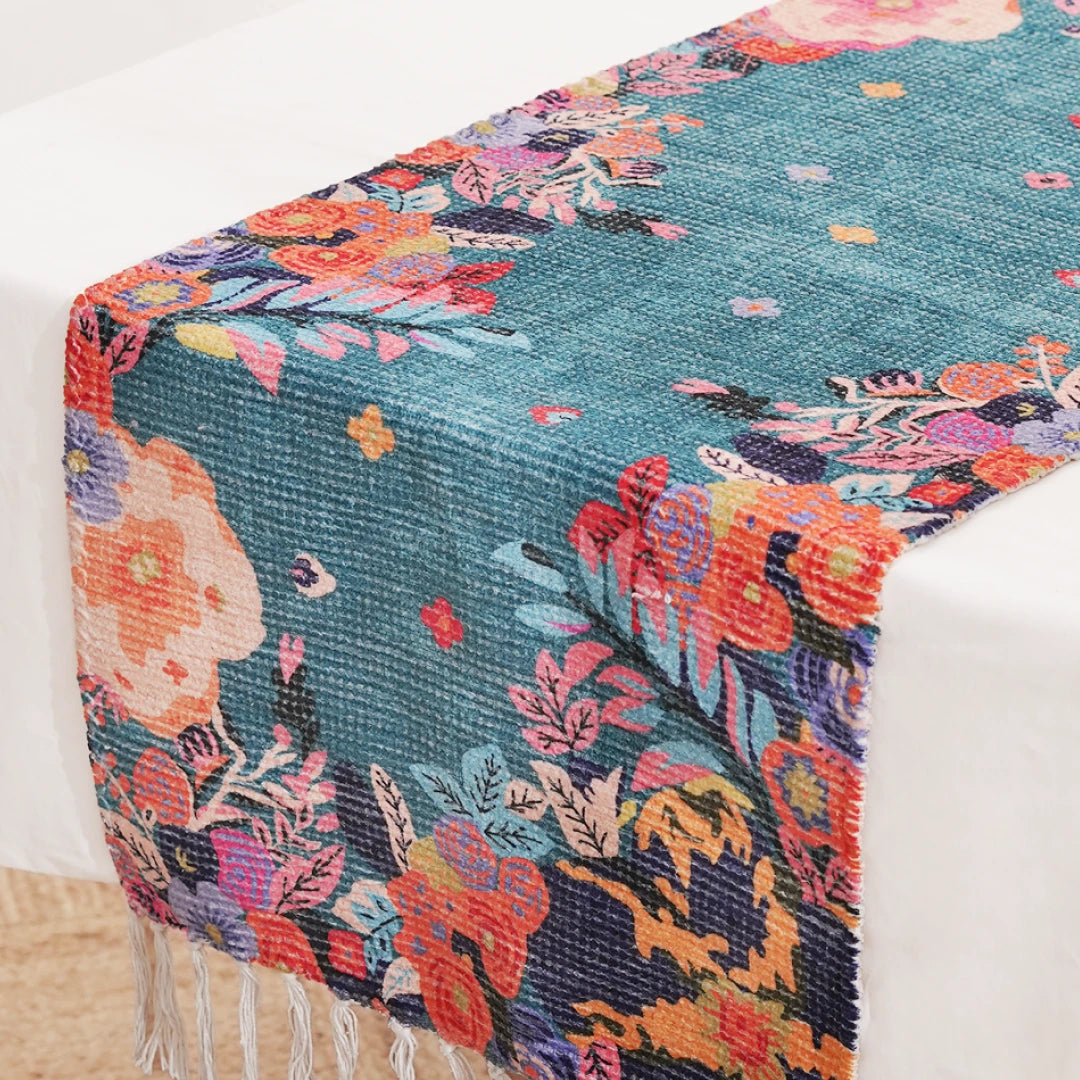 Heritage Floral Table Runner