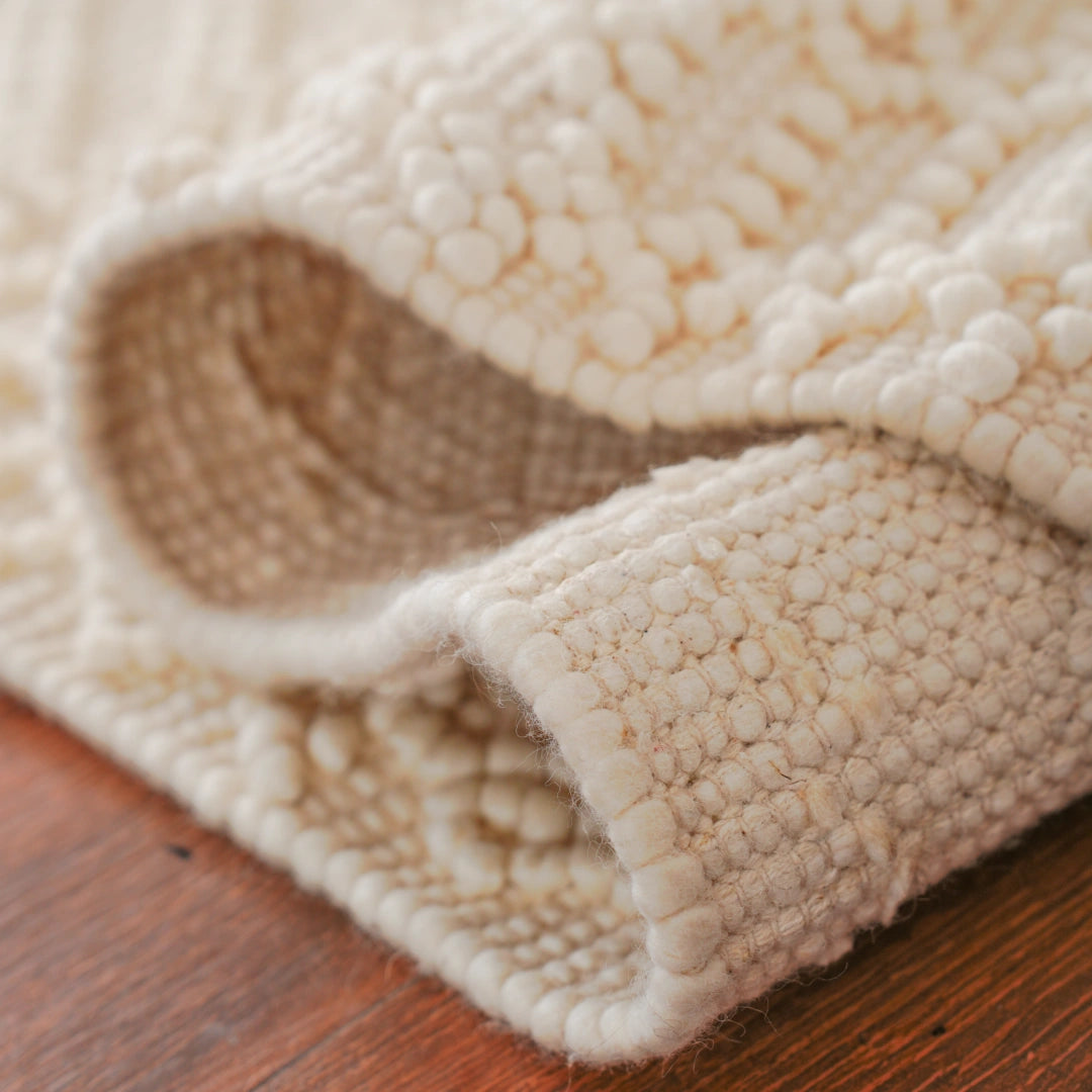 Anya Feather Grid Rug