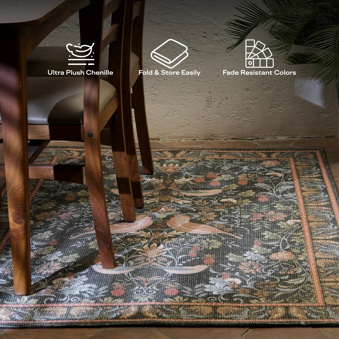 Rhapsody of Songbirds Area Rug