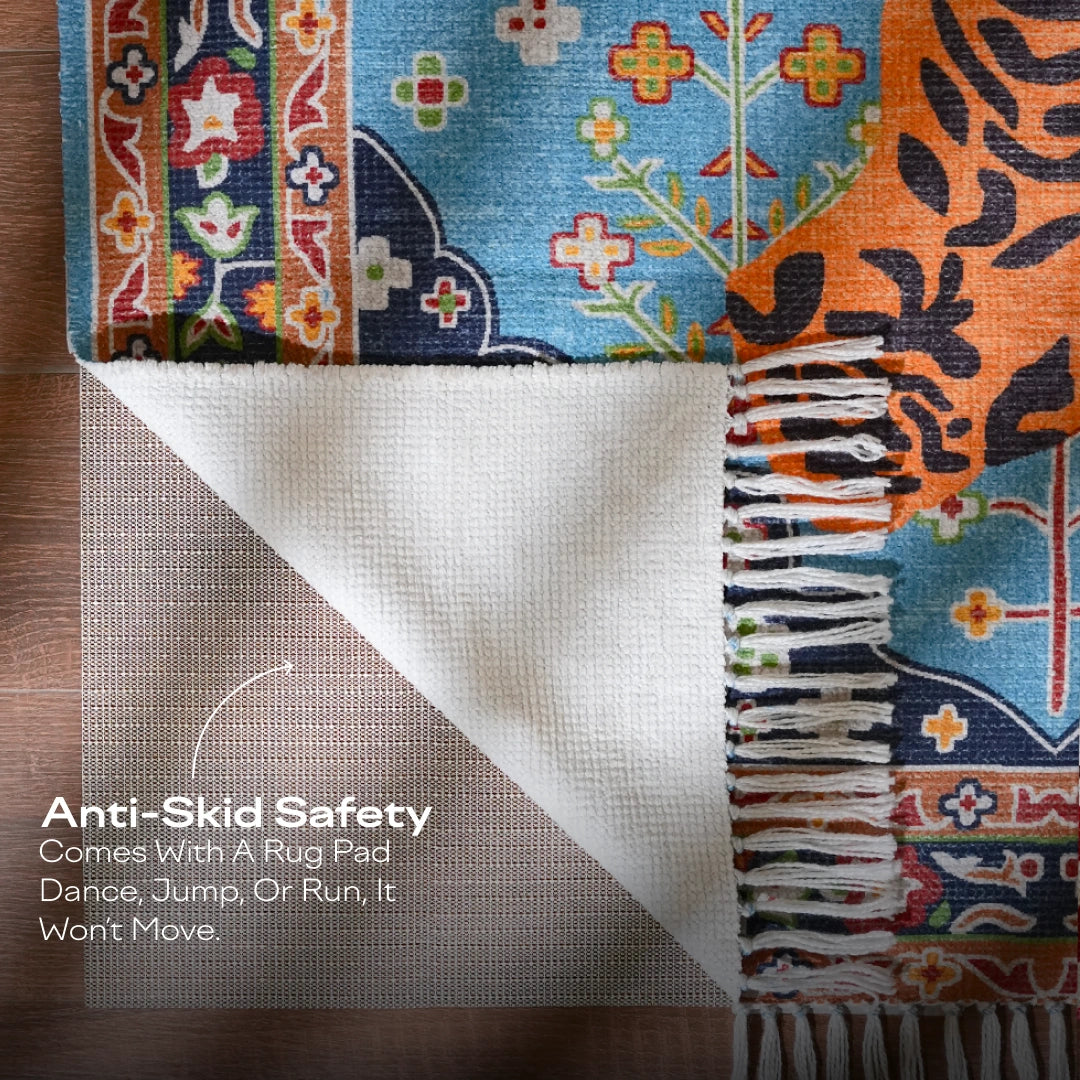 Imperial Tiger Chenille Area Rug