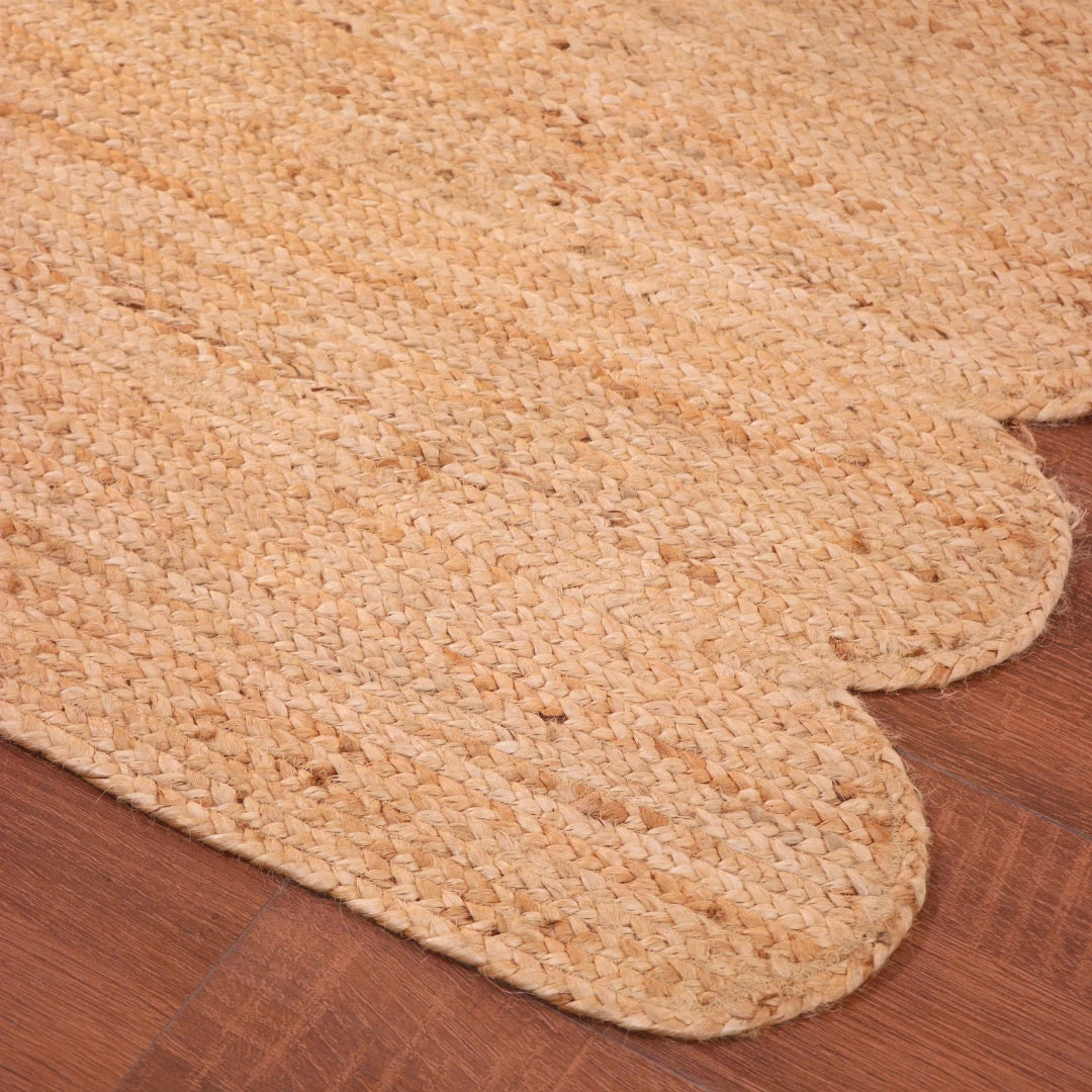 Pebbled Oat Jute Rug