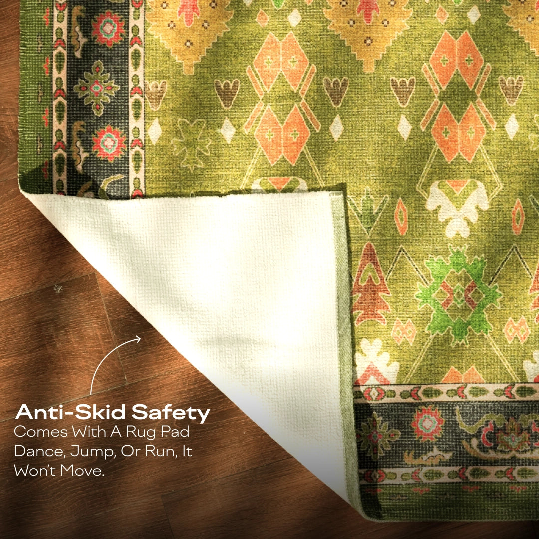 Leher Ancestral Moss Rug