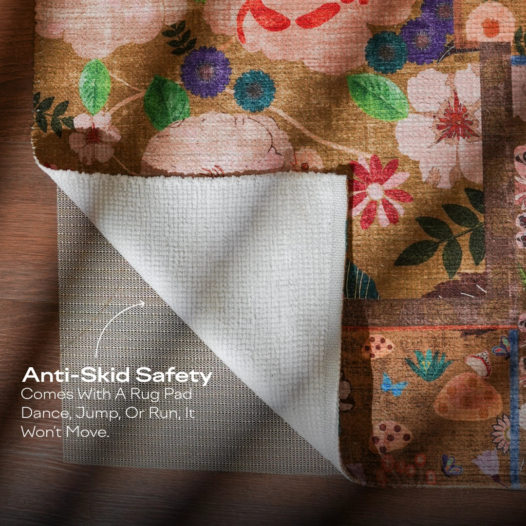 Patchwork Bloom Area Rug