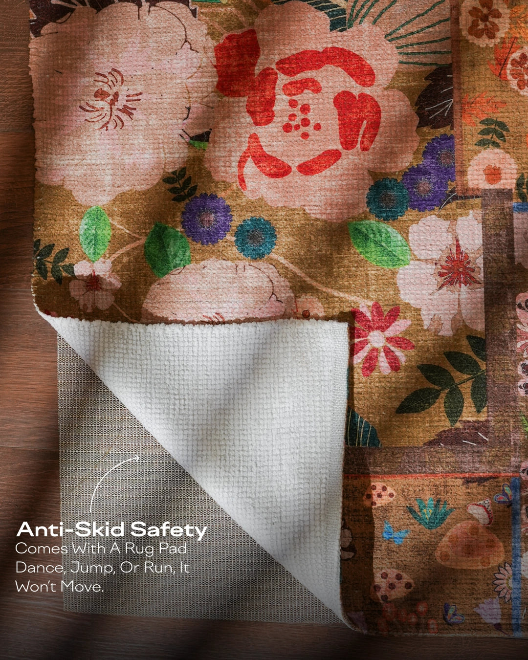 Patchwork Bloom Area Rug