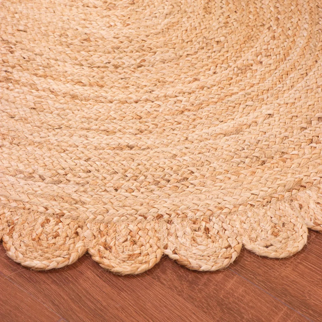 Halo Scallop Jute Rug