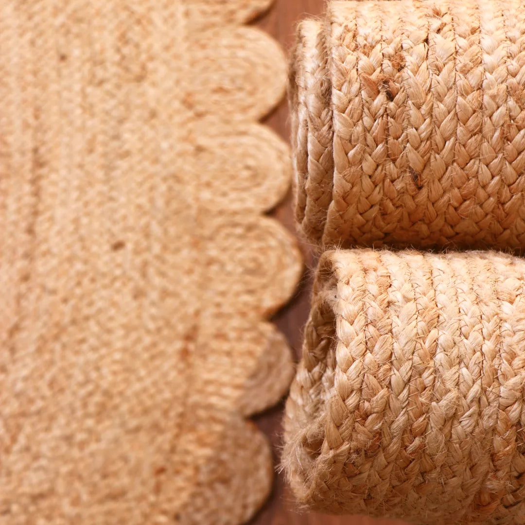Halo Scallop Jute Rug