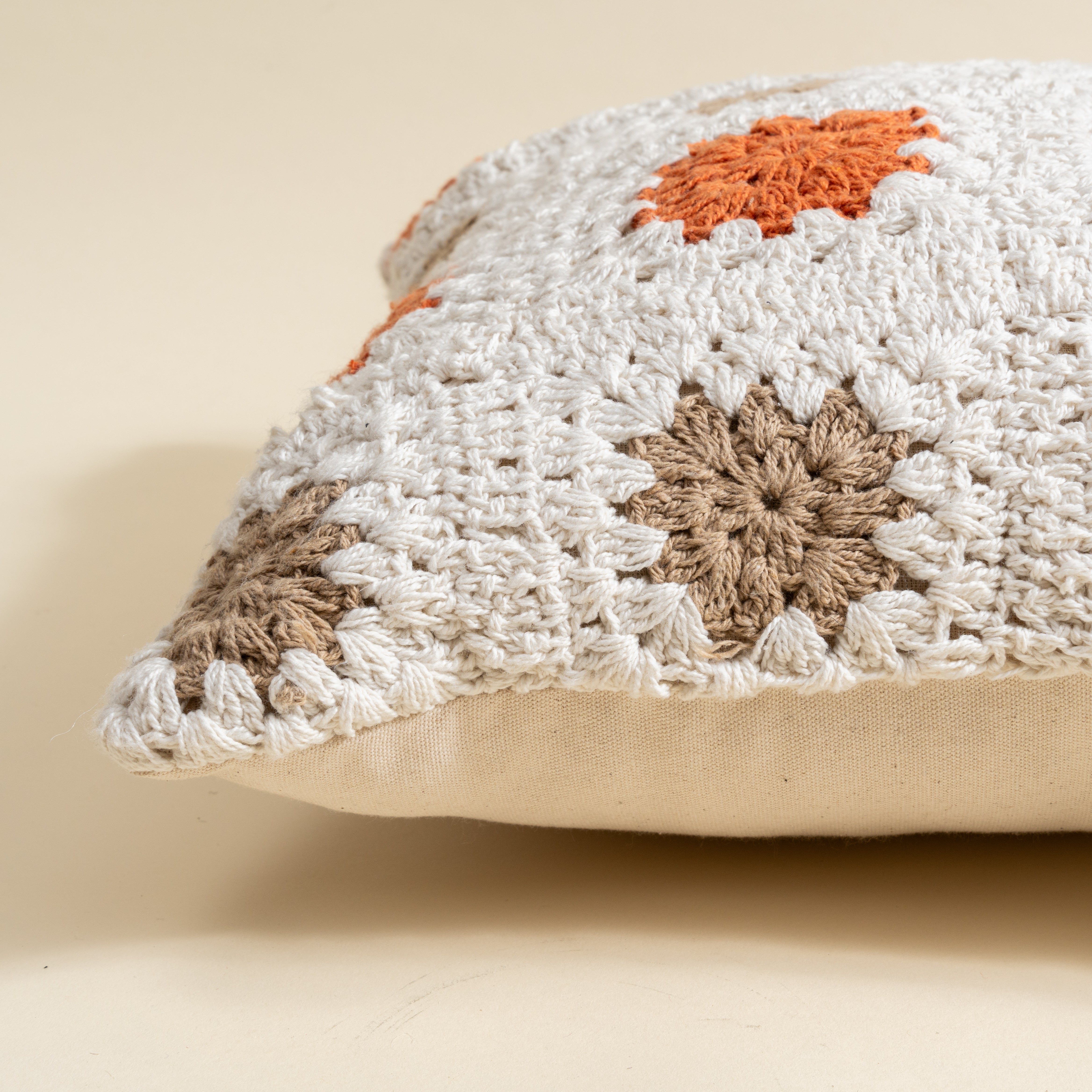 Earthen Crochet Throw Blanket