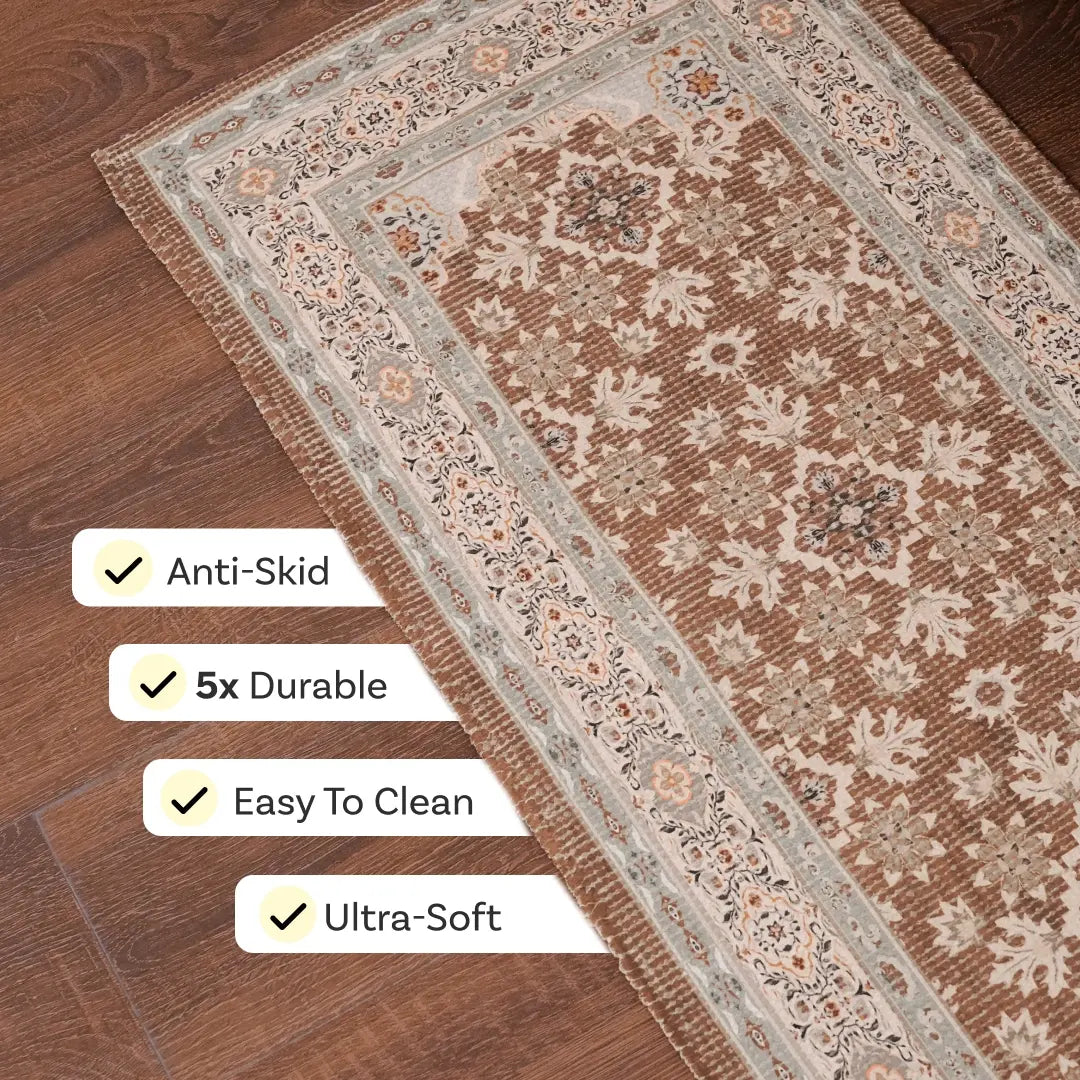 Amber Mosaic Bedside Runner