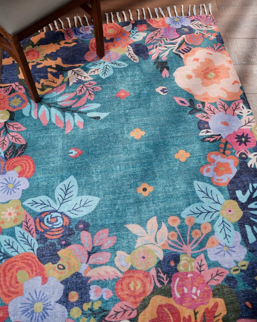 Heritage Floral Area Rug