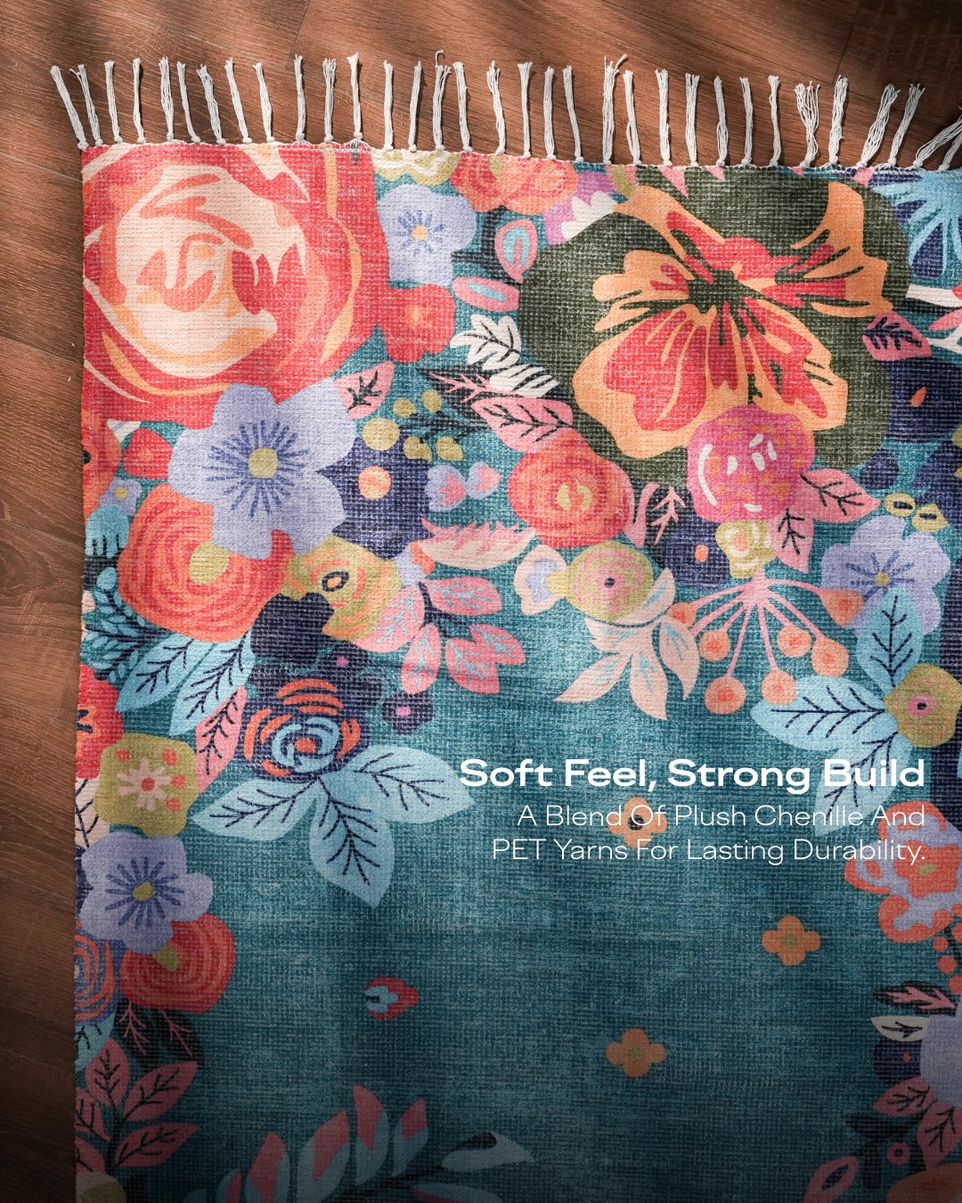 Heritage Floral Area Rug