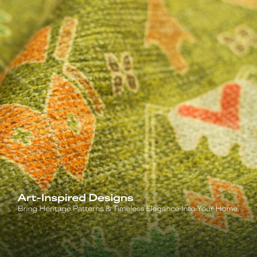 Leher Ancestral Moss Rug