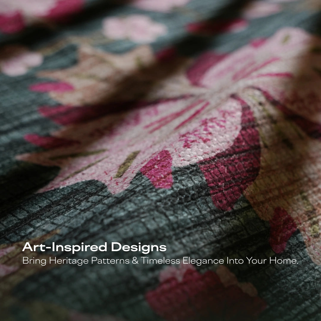 Rosette Garden Area Rug