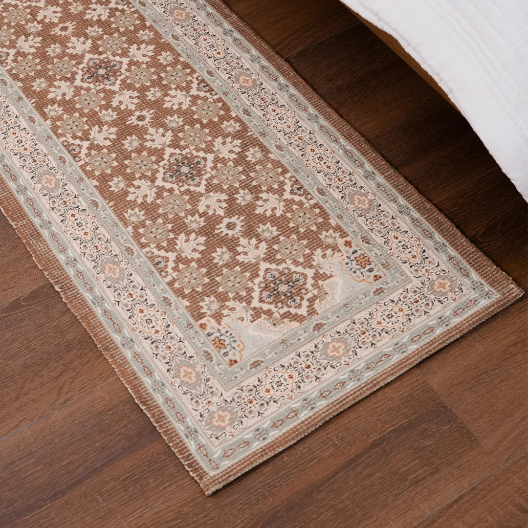 Amber Mosaic Bedside Runner