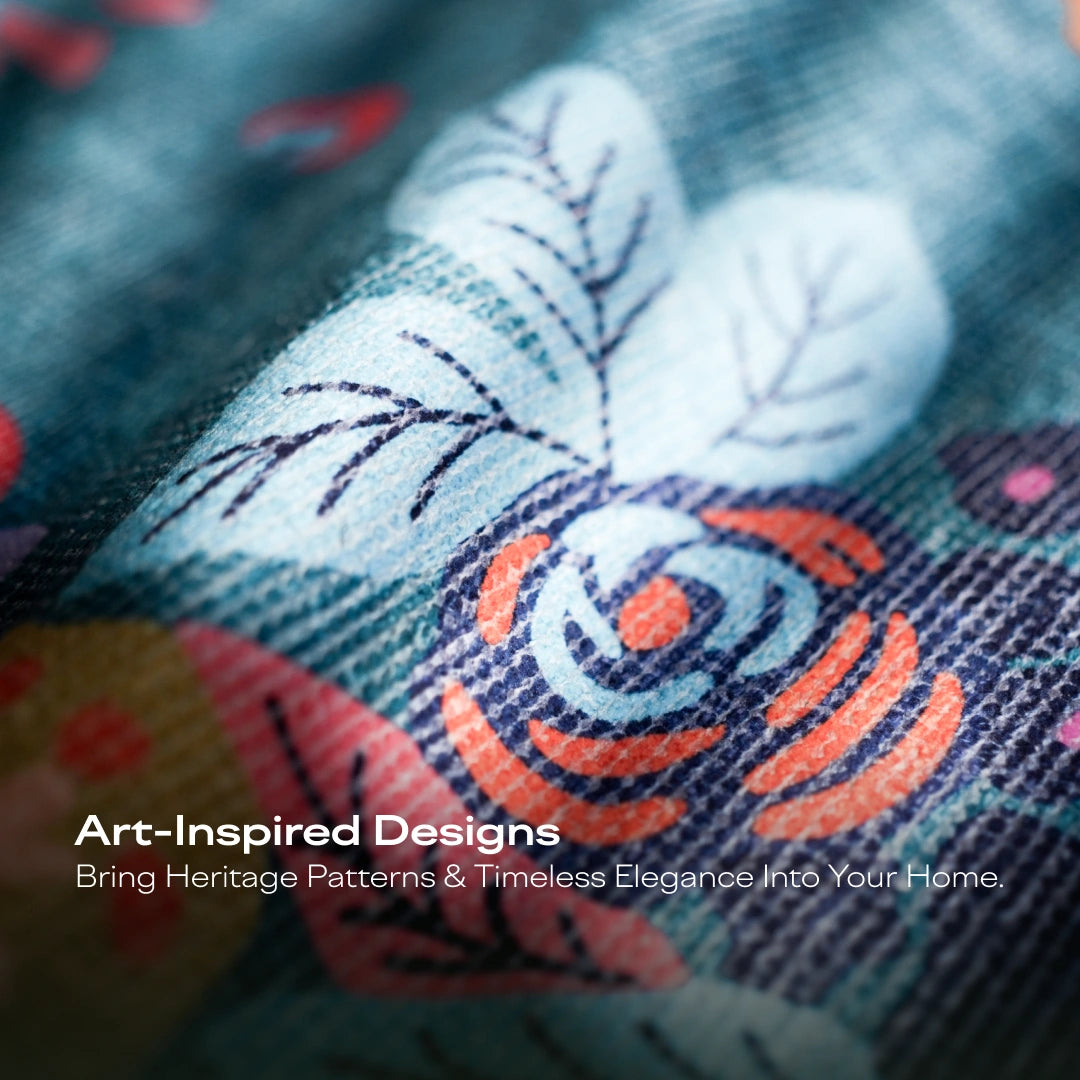 Heritage Floral Area Rug