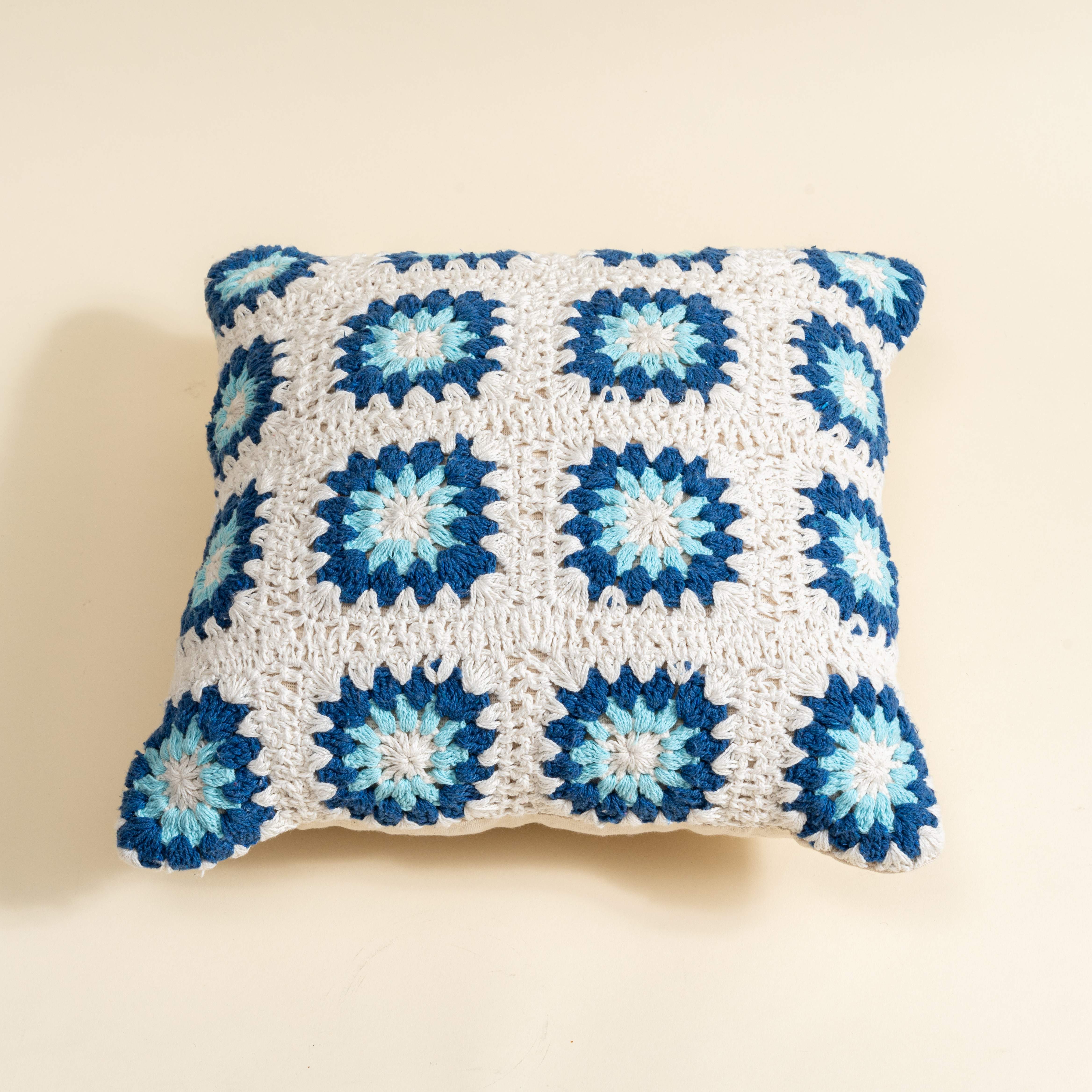 Lagoon Crochet Throw Blanket