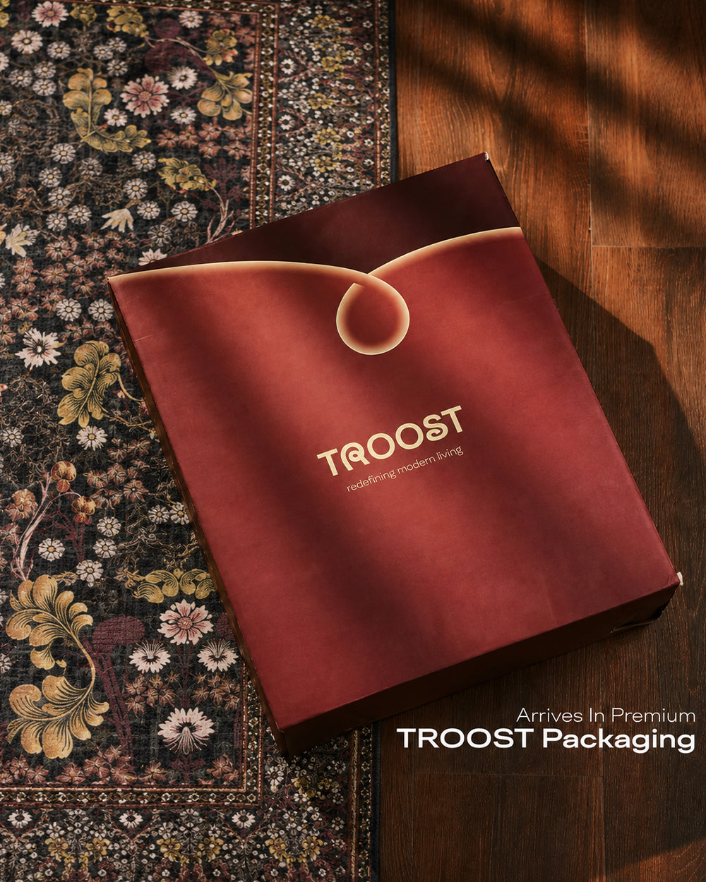 Scrolling Vines Area Rug