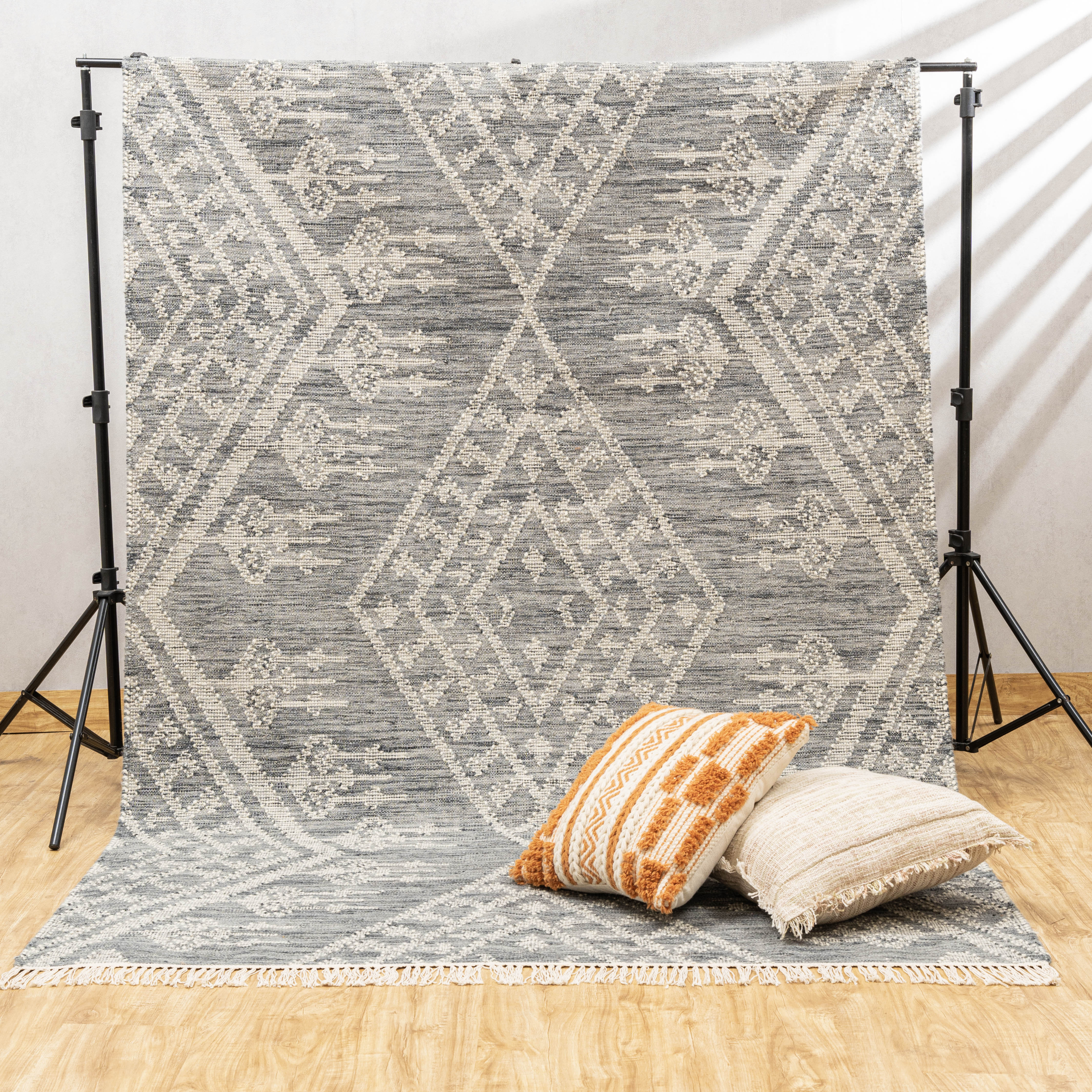 Mira Smoke Loomed Rug