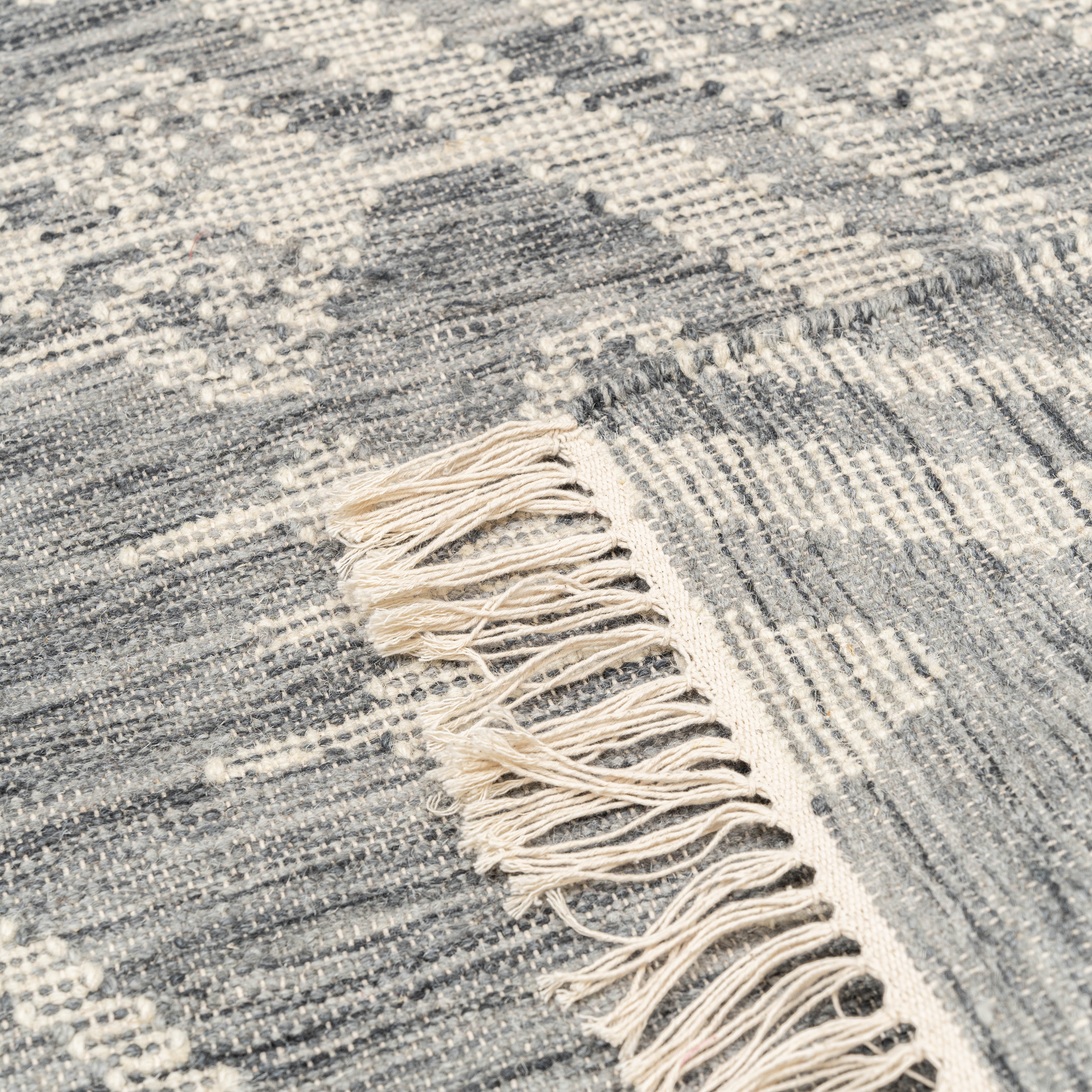 Mira Smoke Loomed Rug