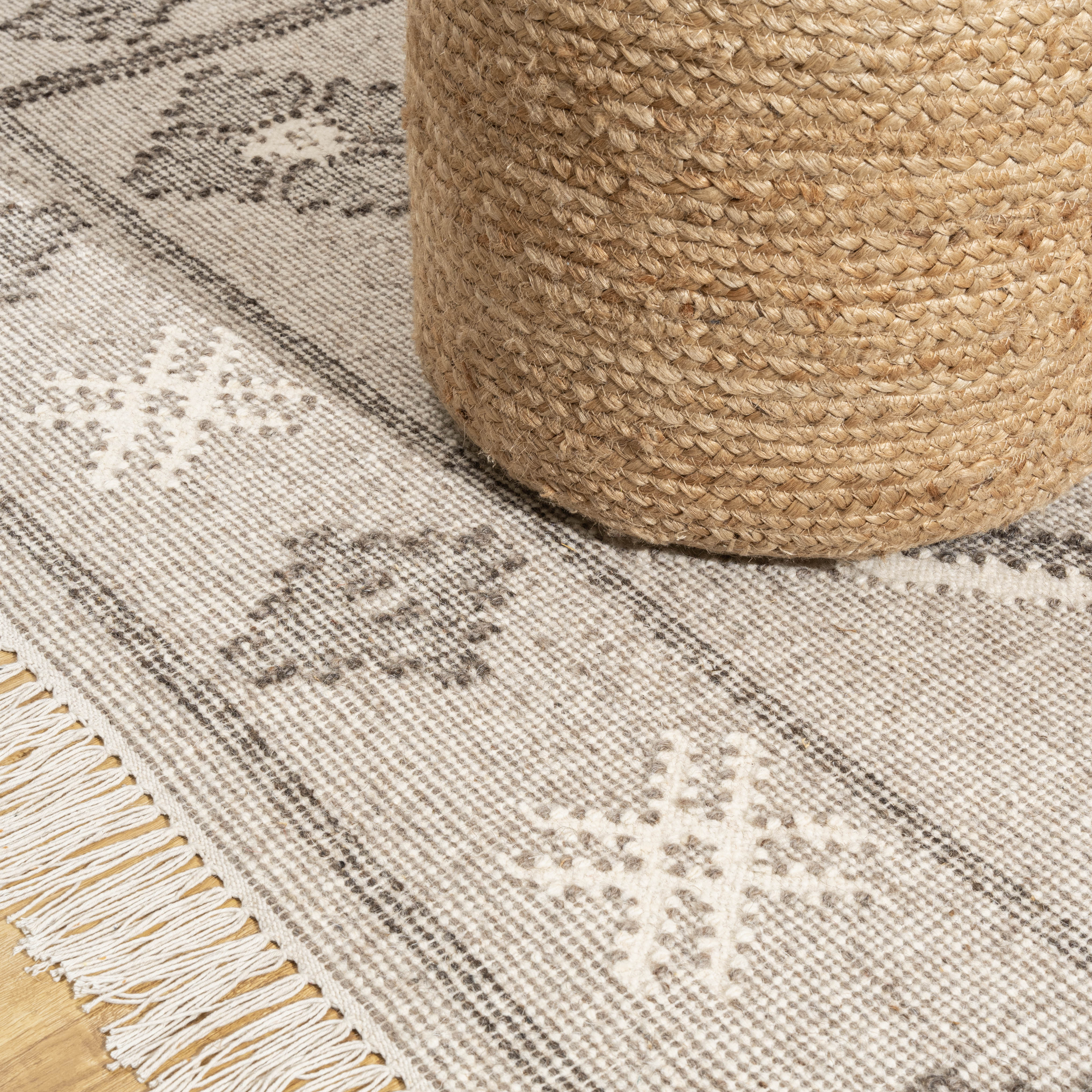 Sienna Mocha Ruffles Rug