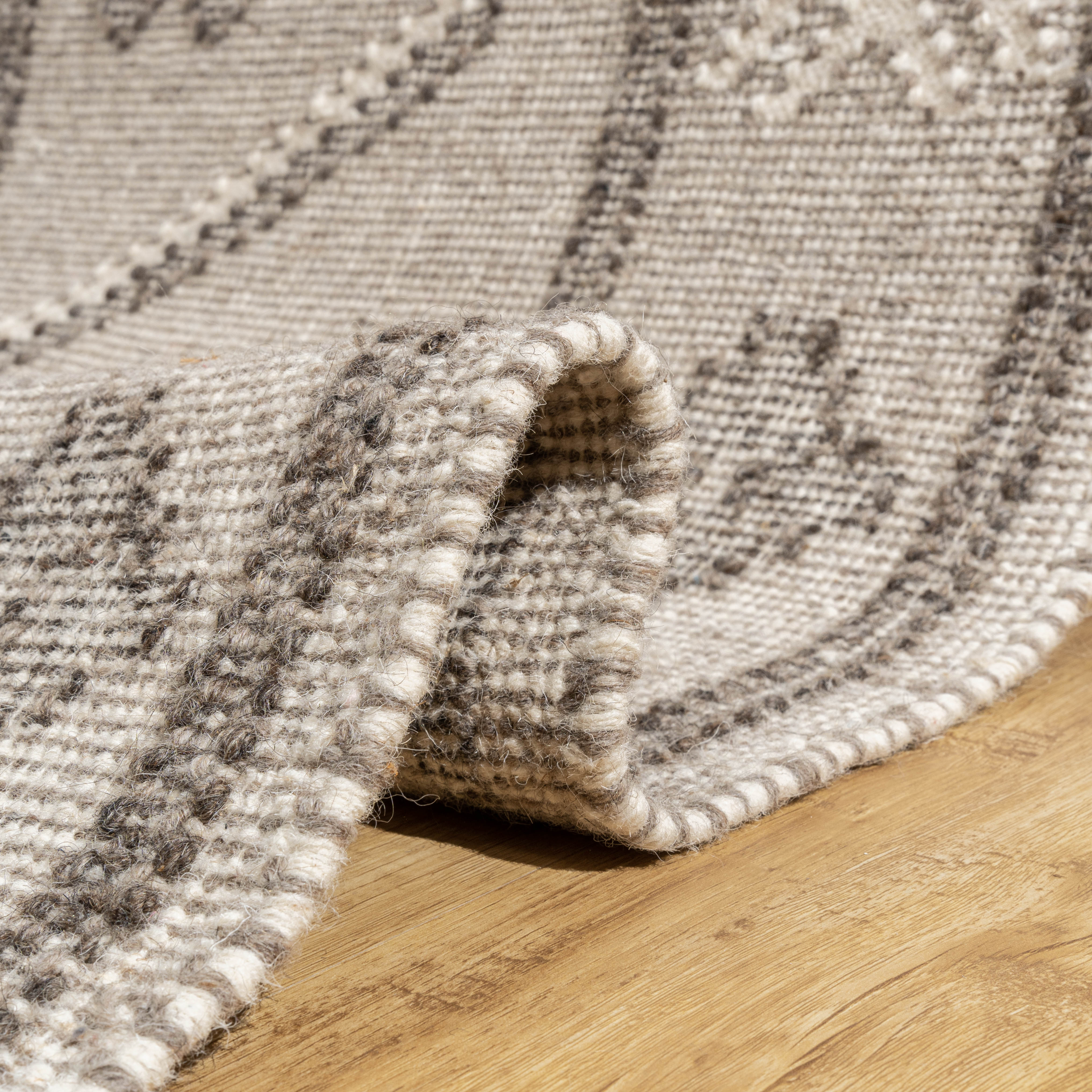 Sienna Mocha Ruffles Rug