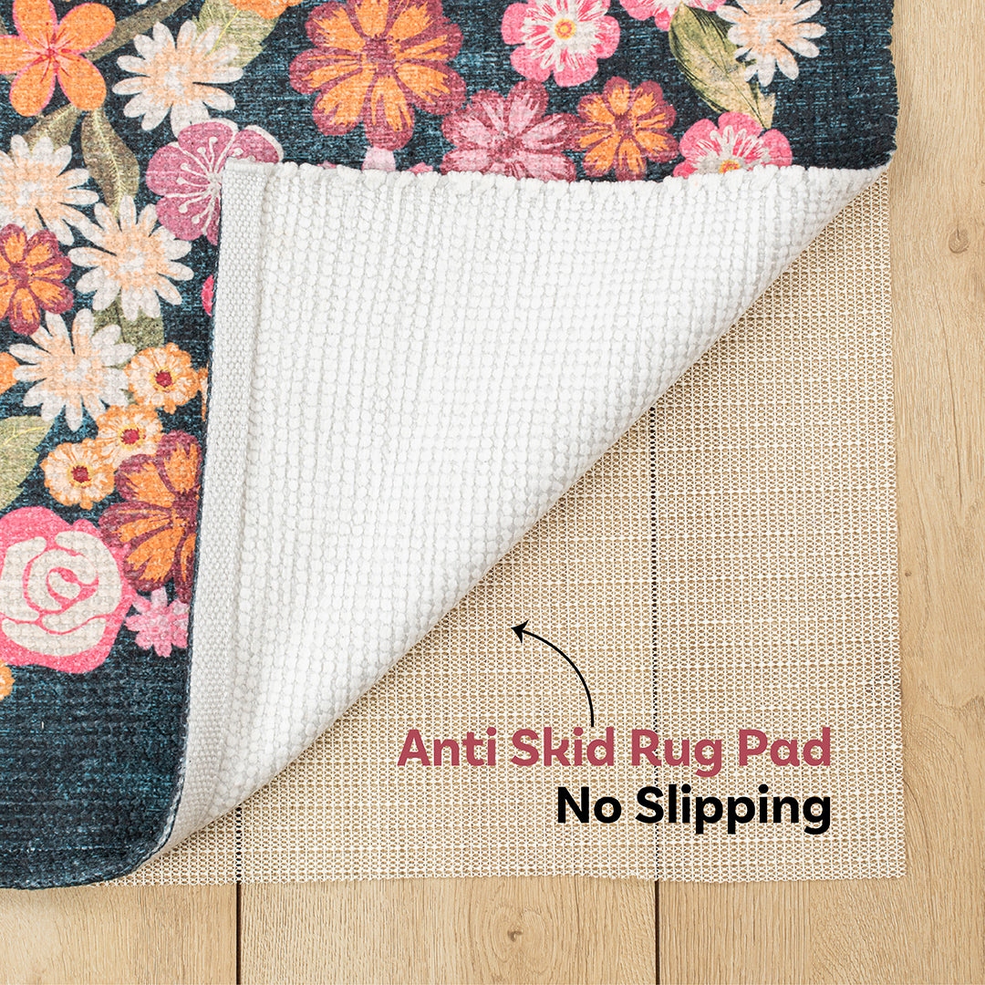 Midnight Spring Bedside Runner