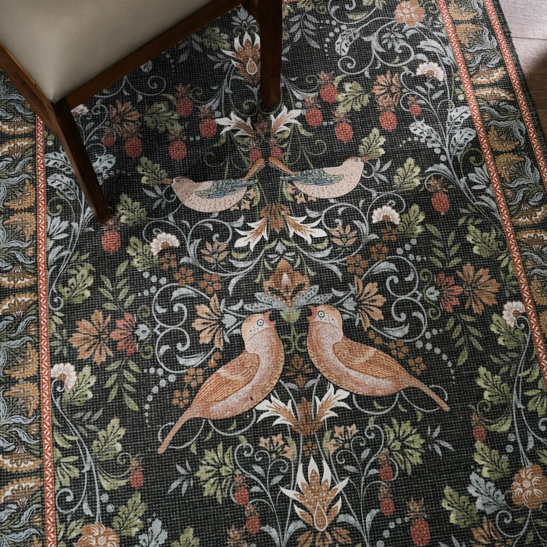Rhapsody of Songbirds Area Rug