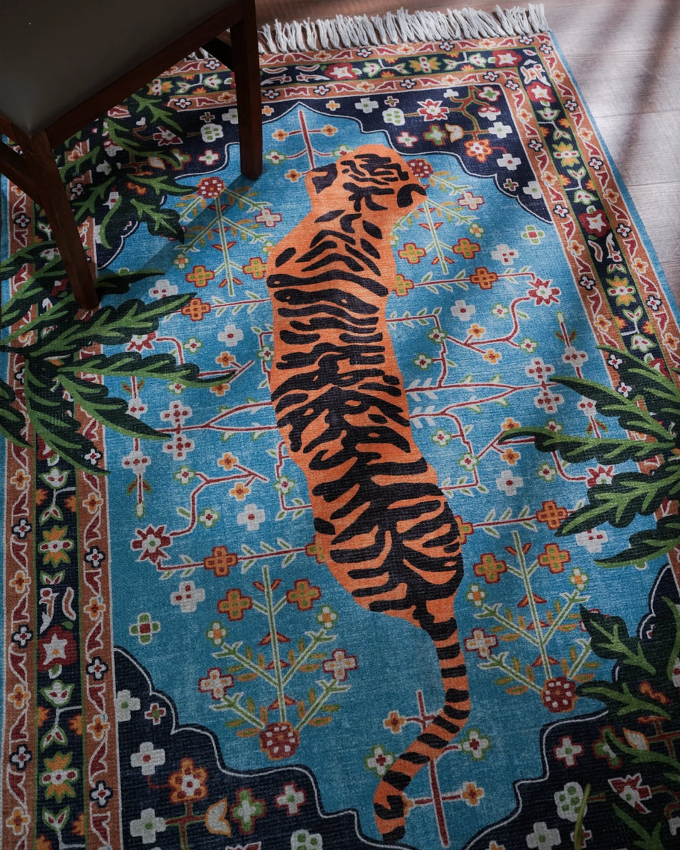 Buy Imperial Tiger Chenille Area Rug Online In India - TROOST | TROOST