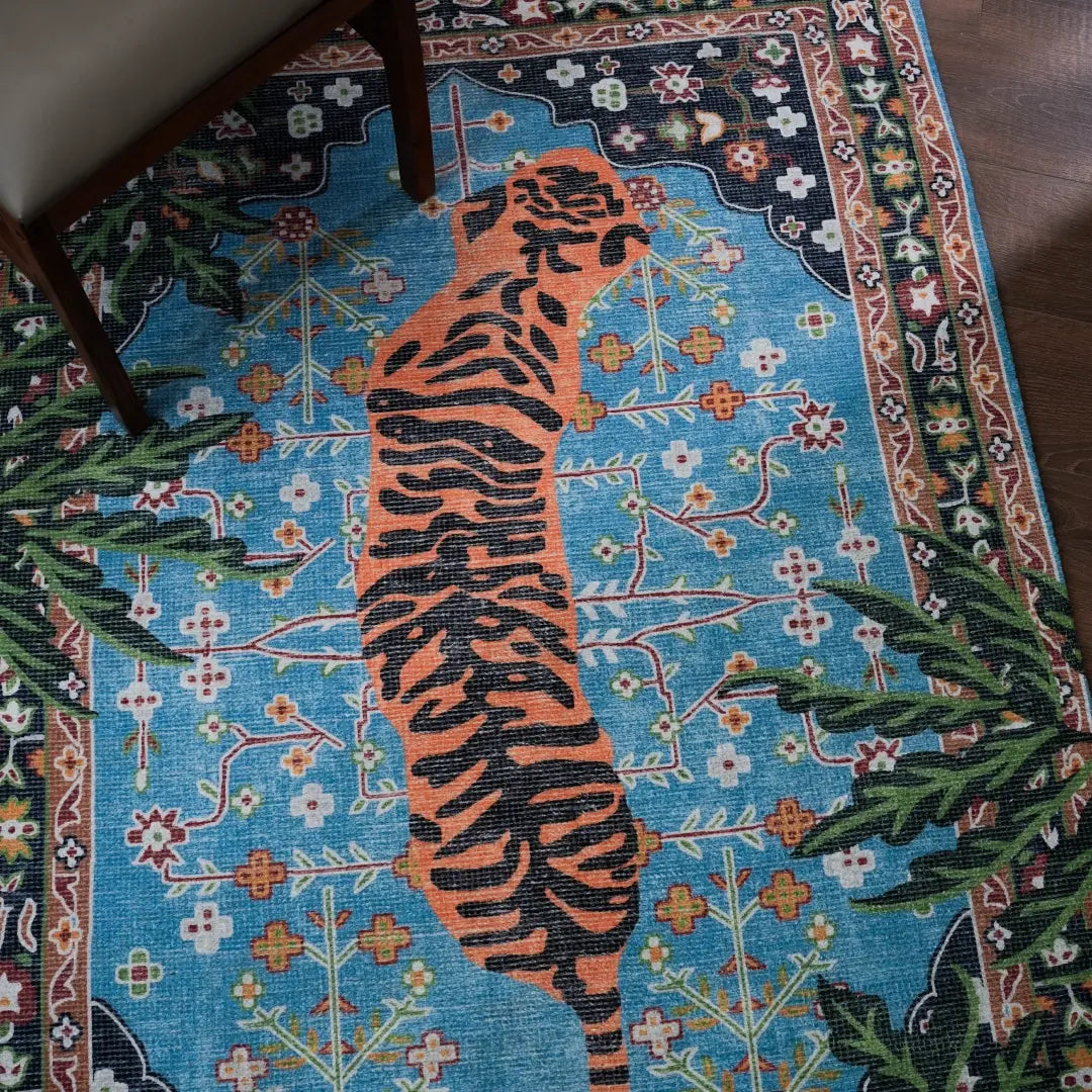Imperial Tiger Chenille Area Rug