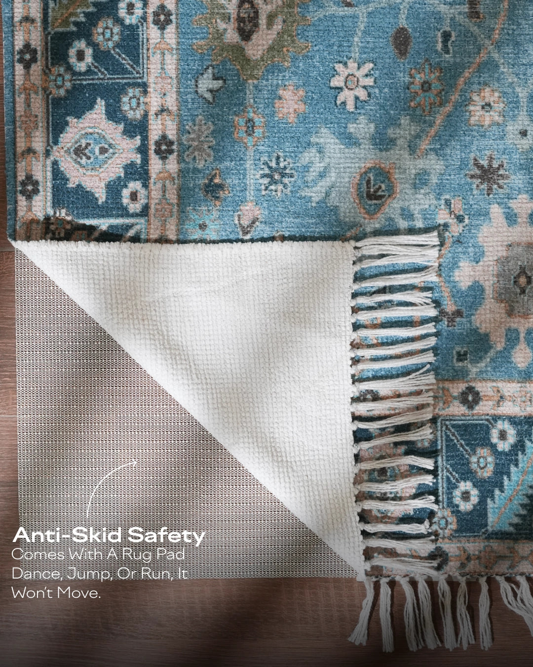 Aqua Garden Area Rug