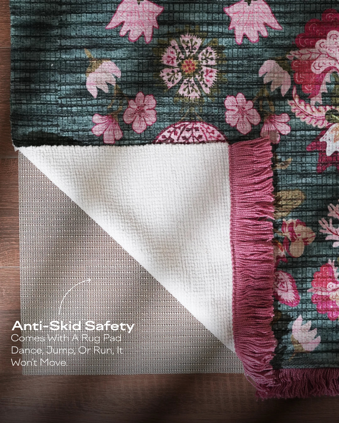 Rosette Garden Area Rug