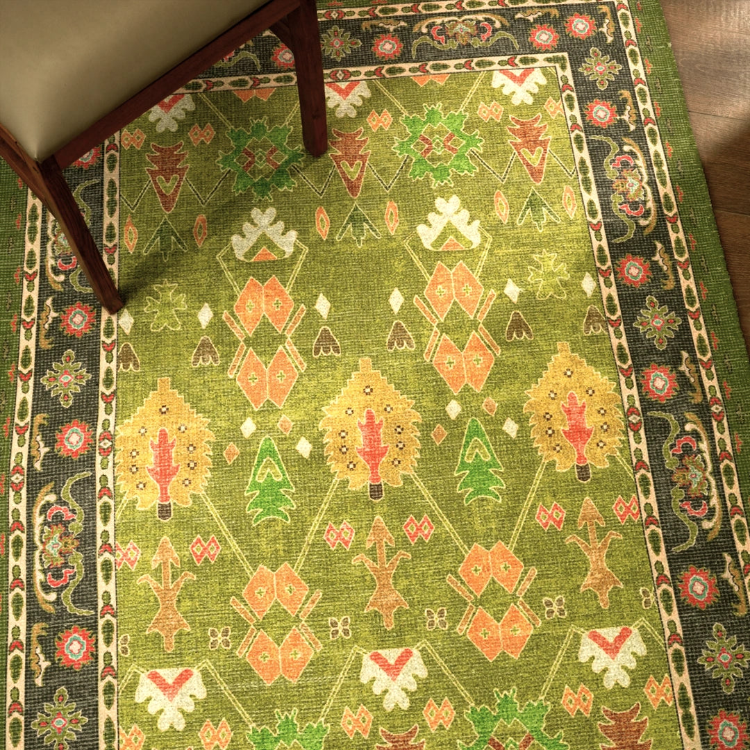Leher Ancestral Moss Rug