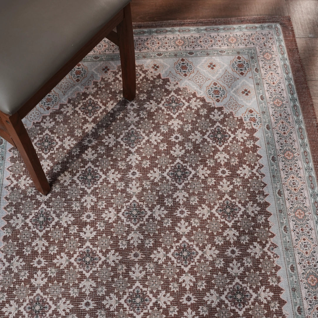 Amber Mosaic Area Rug