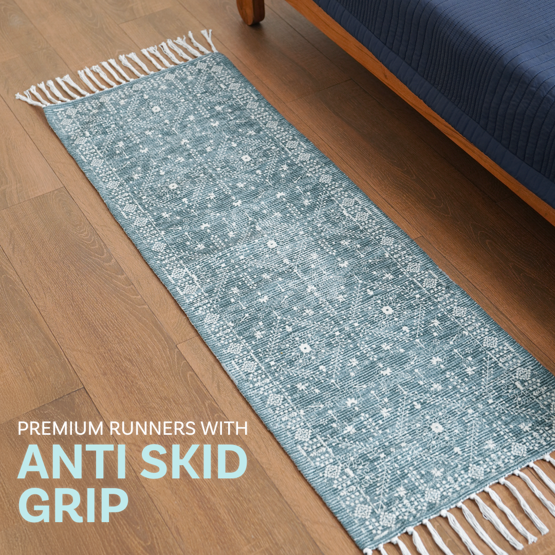 Medina Mist Bedside Runner