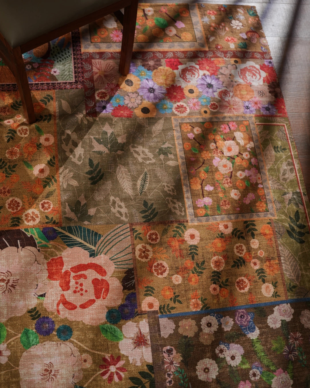 Patchwork Bloom Area Rug