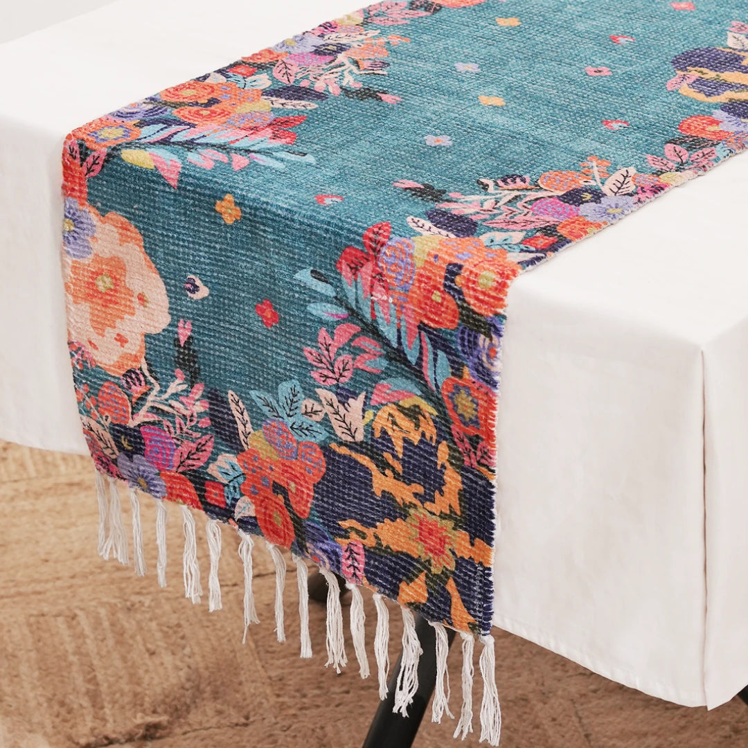 Heritage Floral Table Runner