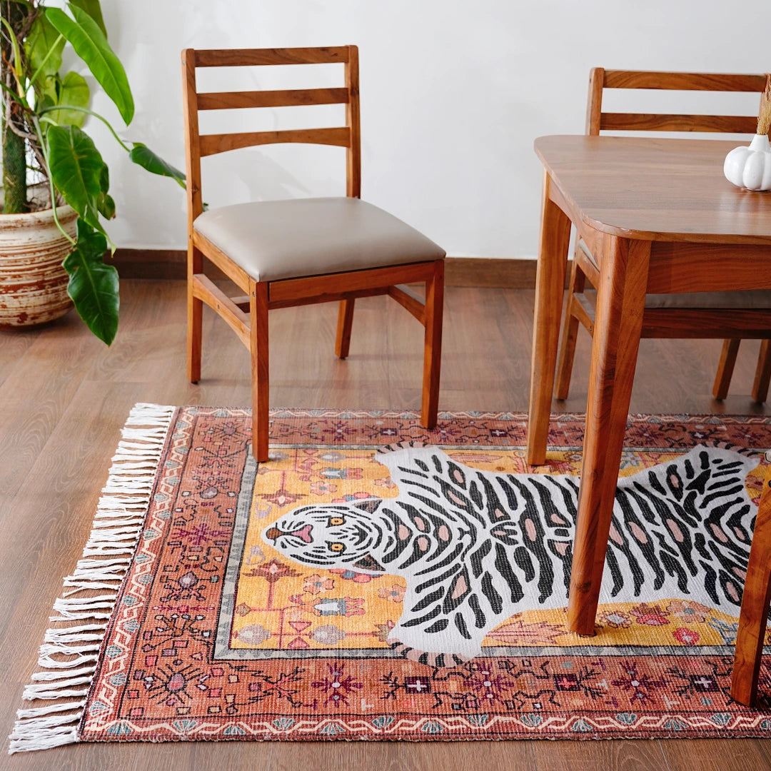 Maharaja Tiger Chenille Rug