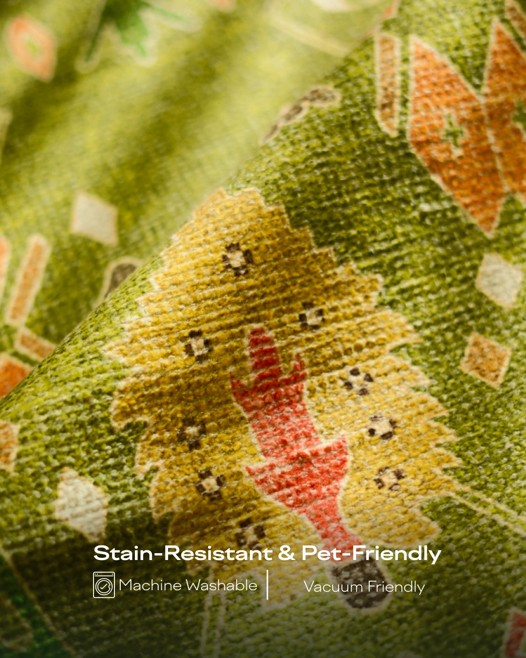 Leher Ancestral Moss Rug