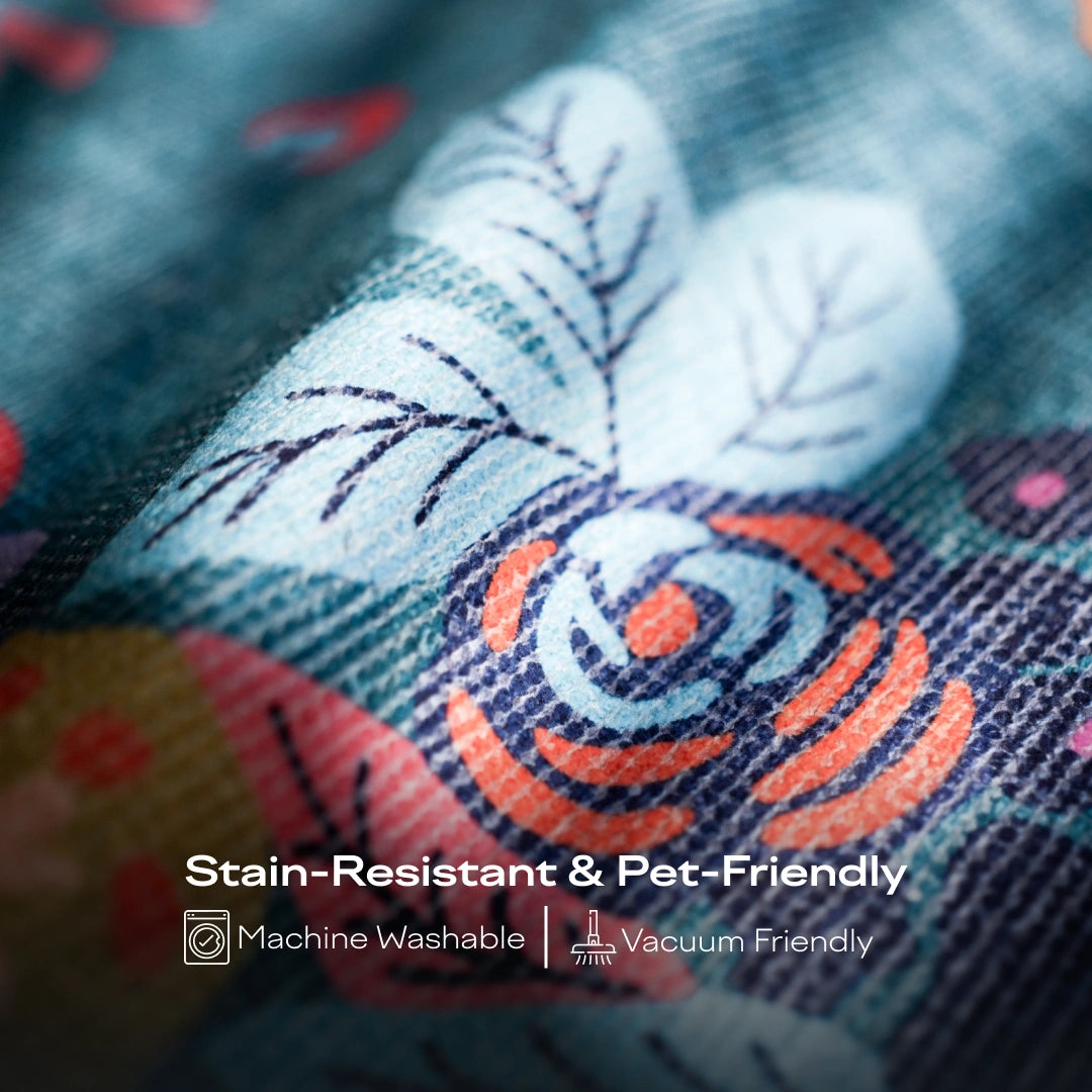 Heritage Floral Area Rug